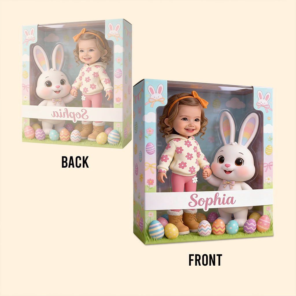 Custom Any Photo Easter Gift - Personalized Kid Custom Shaped Acrylic Plaque