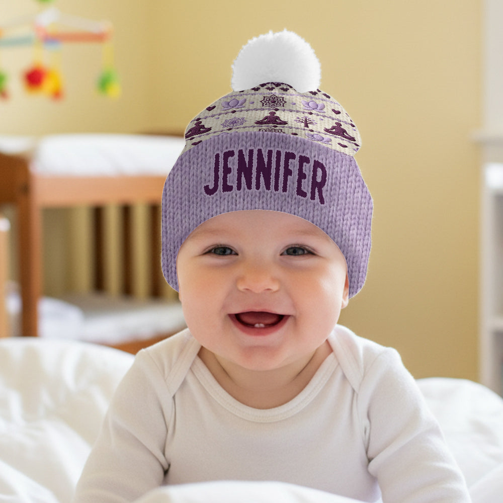 Namaste - Personalized Yoga Beanie Hat