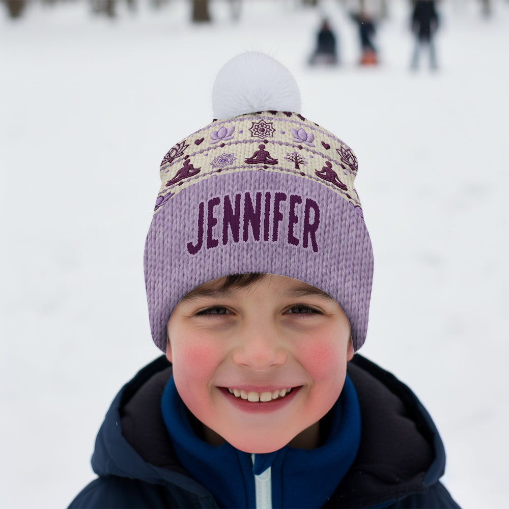 Namaste - Personalized Yoga Beanie Hat