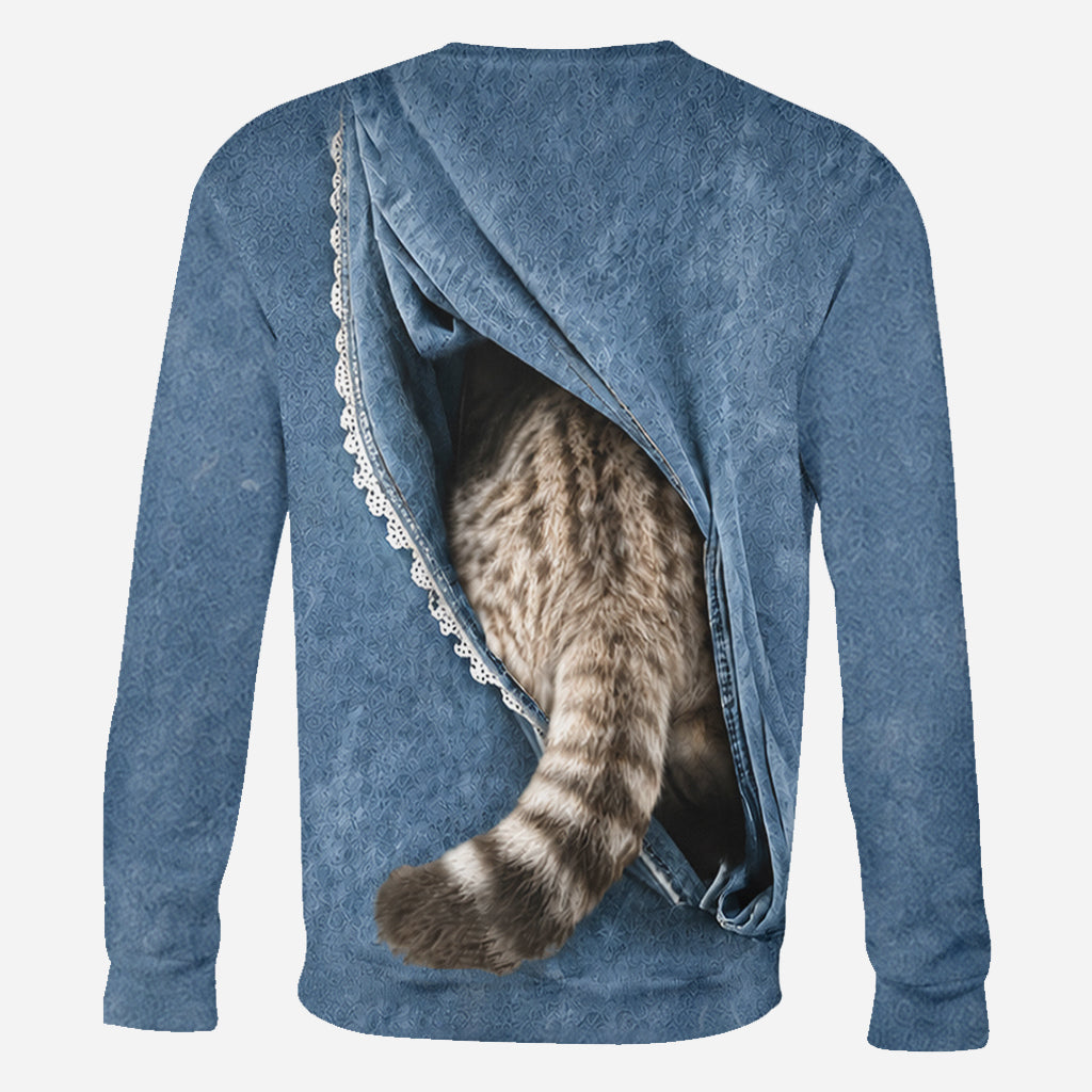Any Pet Photo - Personalized Cat All Over Shirt