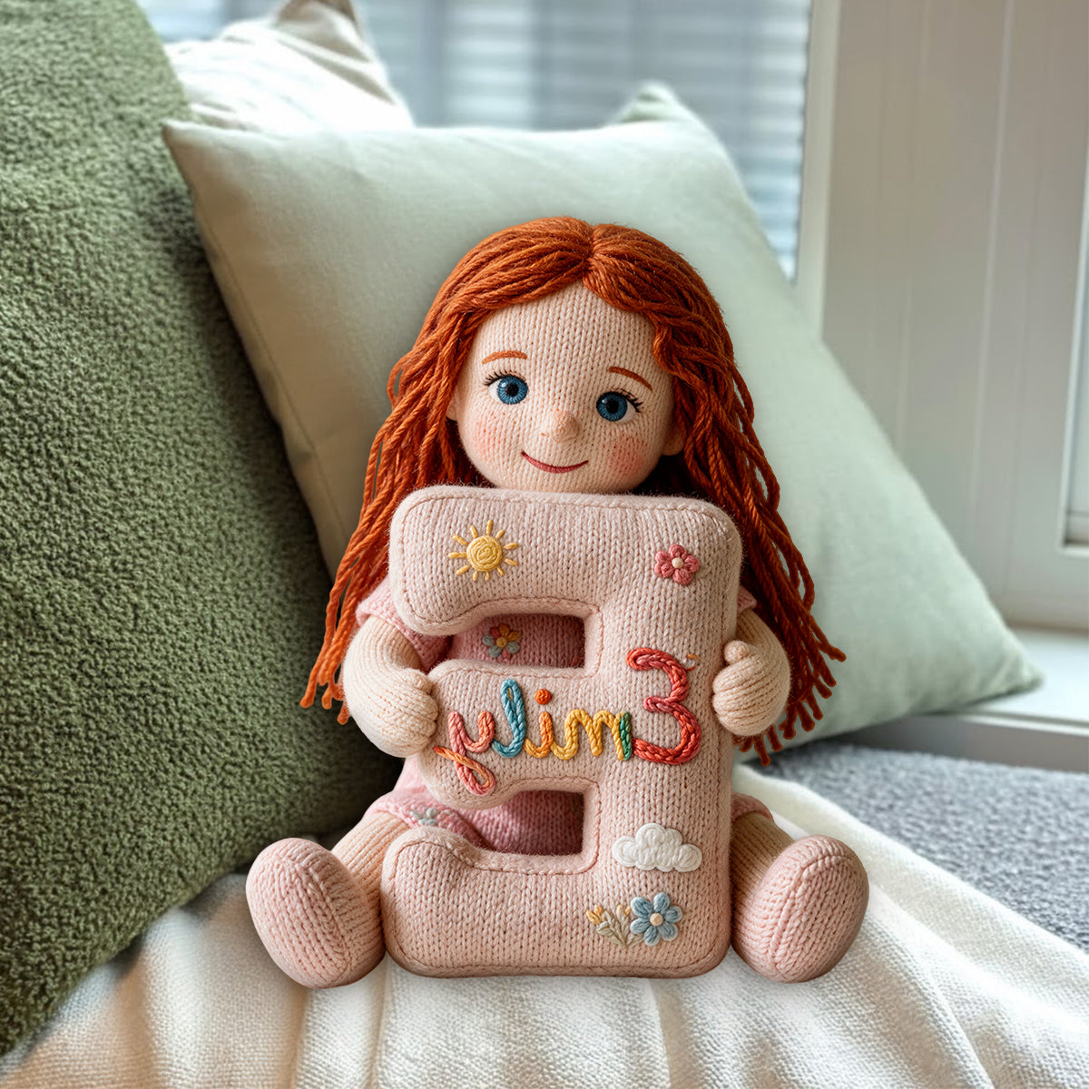 Little Me, Big Hugs - Personalized Kid Premium Faux Fur Pillow