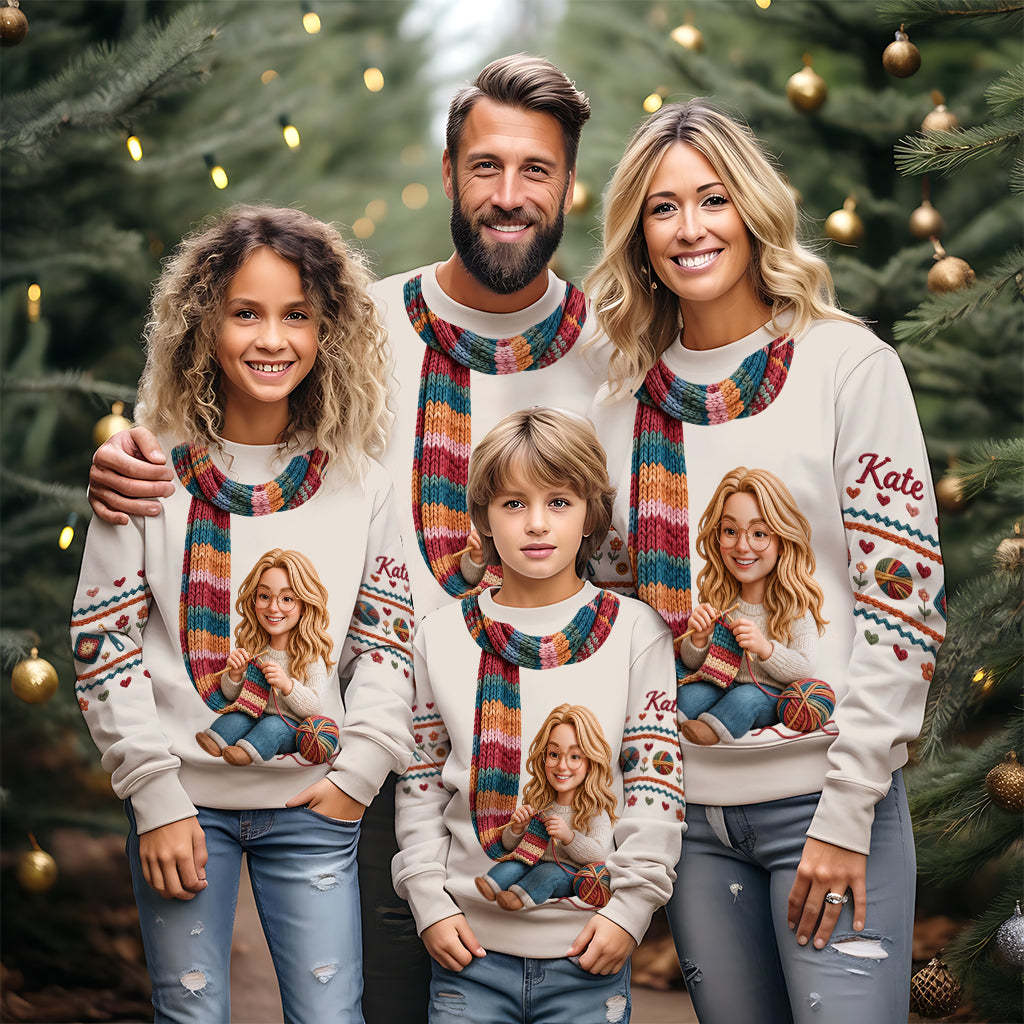 I'm Crocheting - Personalized Crocheting Ugly Sweater