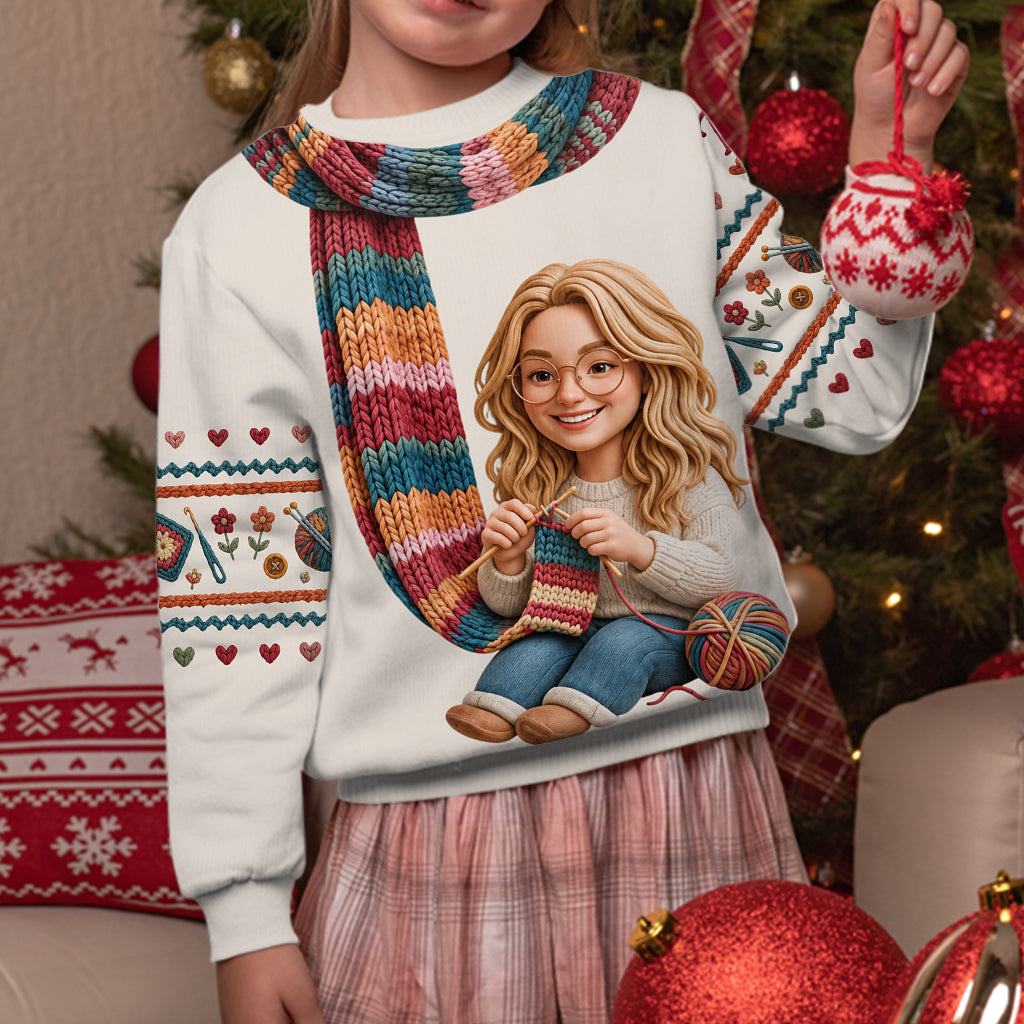 I'm Crocheting - Personalized Crocheting Ugly Sweater