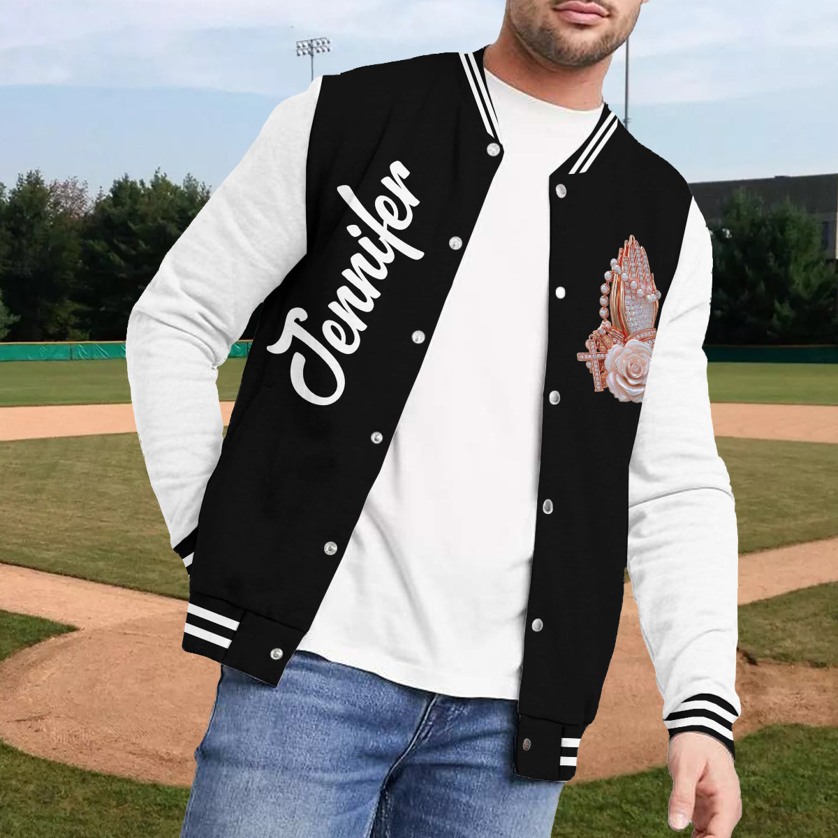 Believe - Personalized Christian Varsity Jacket