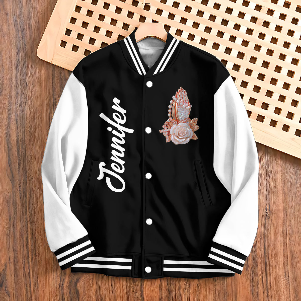 Believe - Personalized Christian Varsity Jacket