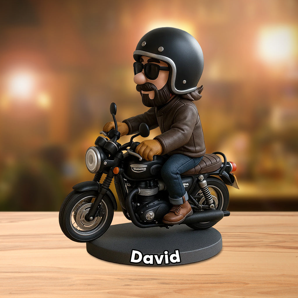 Amazing Ride - Personalized Biker Custom Shaped Acrylic Plaque