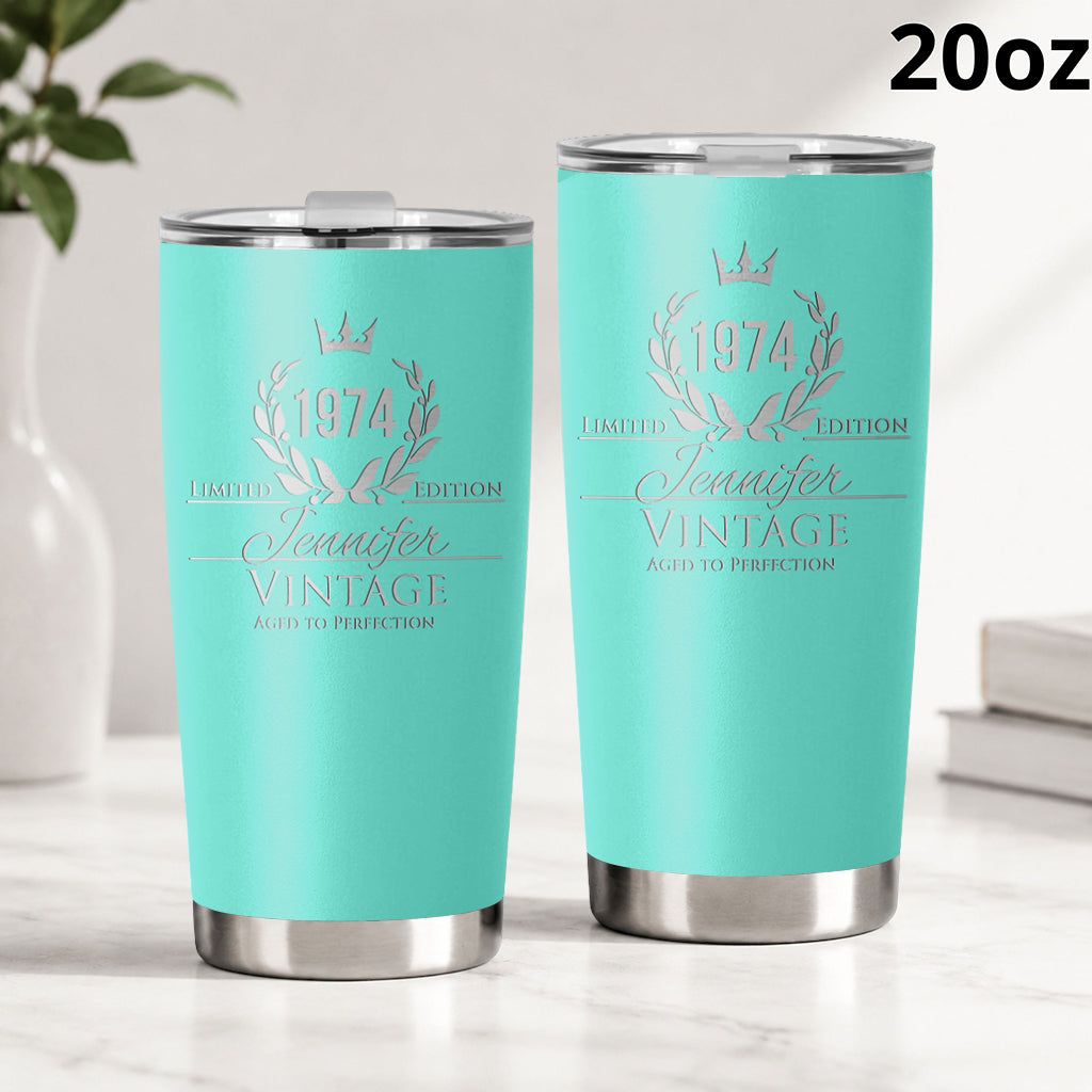 Happy Birthday - Personalized Birthday Tumbler