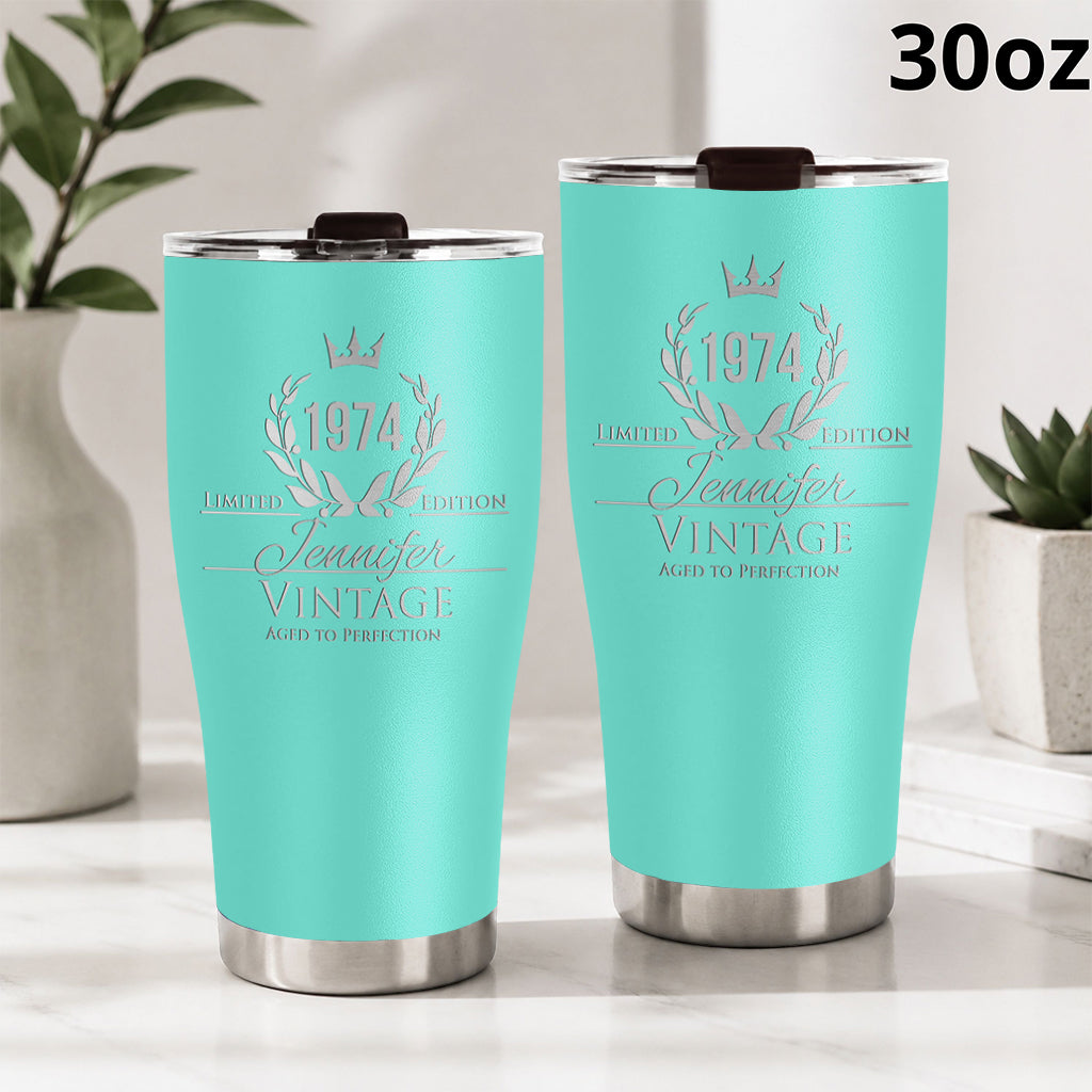 Happy Birthday - Personalized Birthday Tumbler