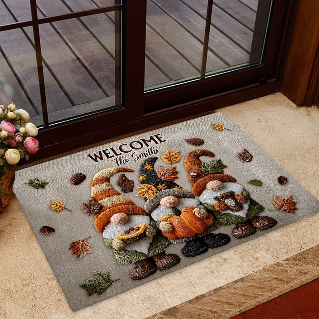 Beautiful Autumn - Personalized Autumn Doormat