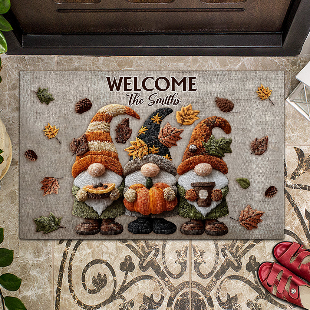 Beautiful Autumn - Personalized Autumn Doormat