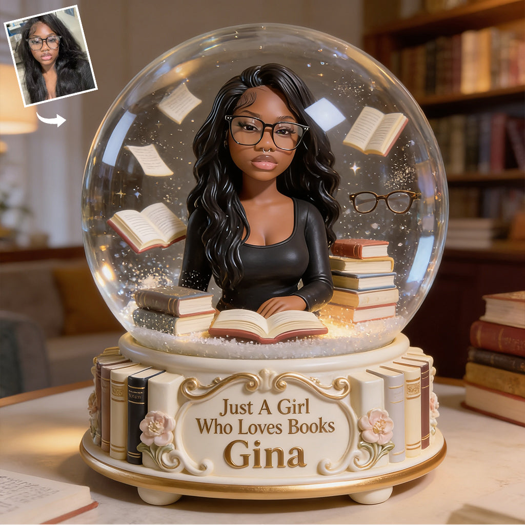 Book Lover Keepsake - Personalized Book Custom Shaped Acrylic Plaque