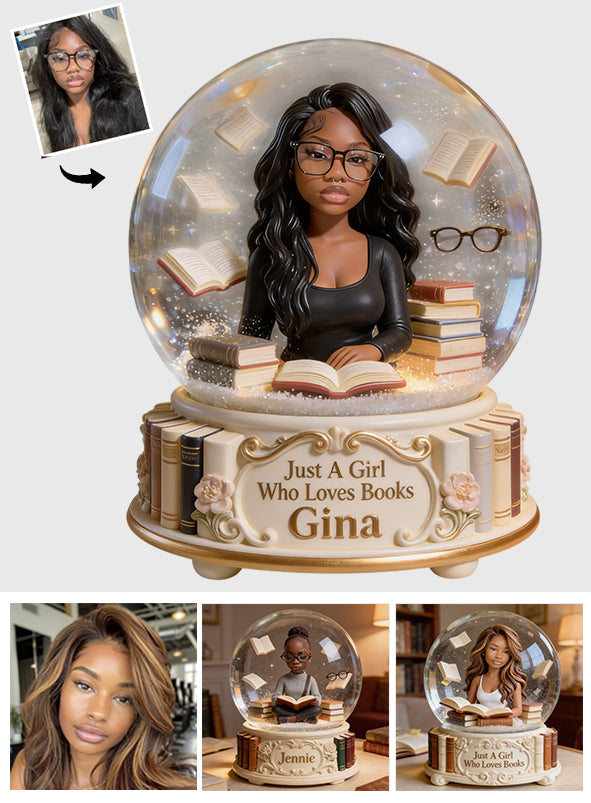 Book Lover Keepsake - Personalized Book Custom Shaped Acrylic Plaque