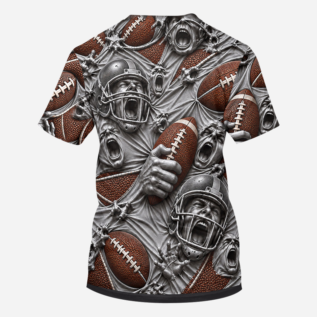 Game On - Personalized Football All Over Shirt
