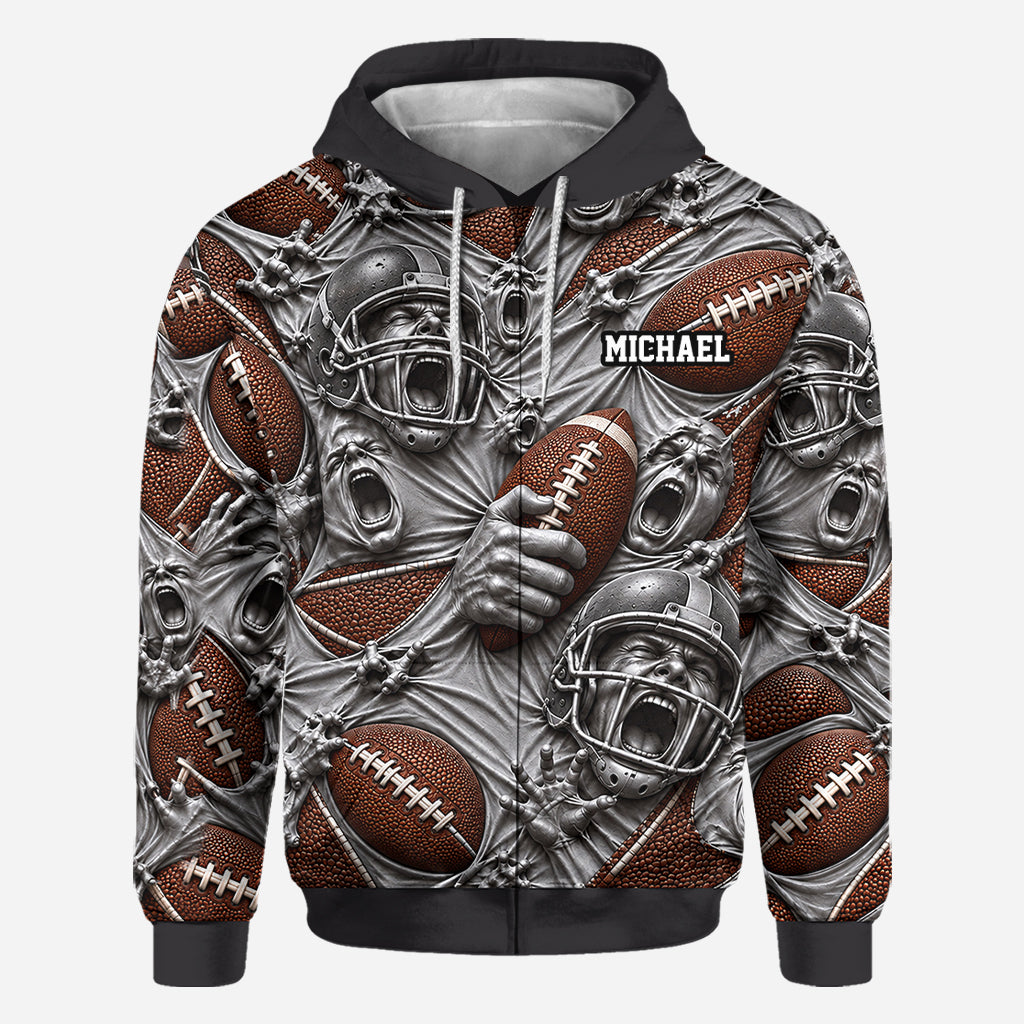 Game On - Personalized Football All Over Shirt