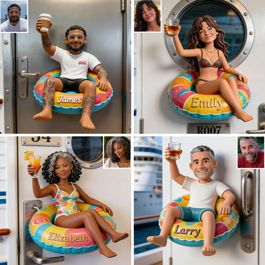 Love Cruising - Personalized Cruising 3D Magnet