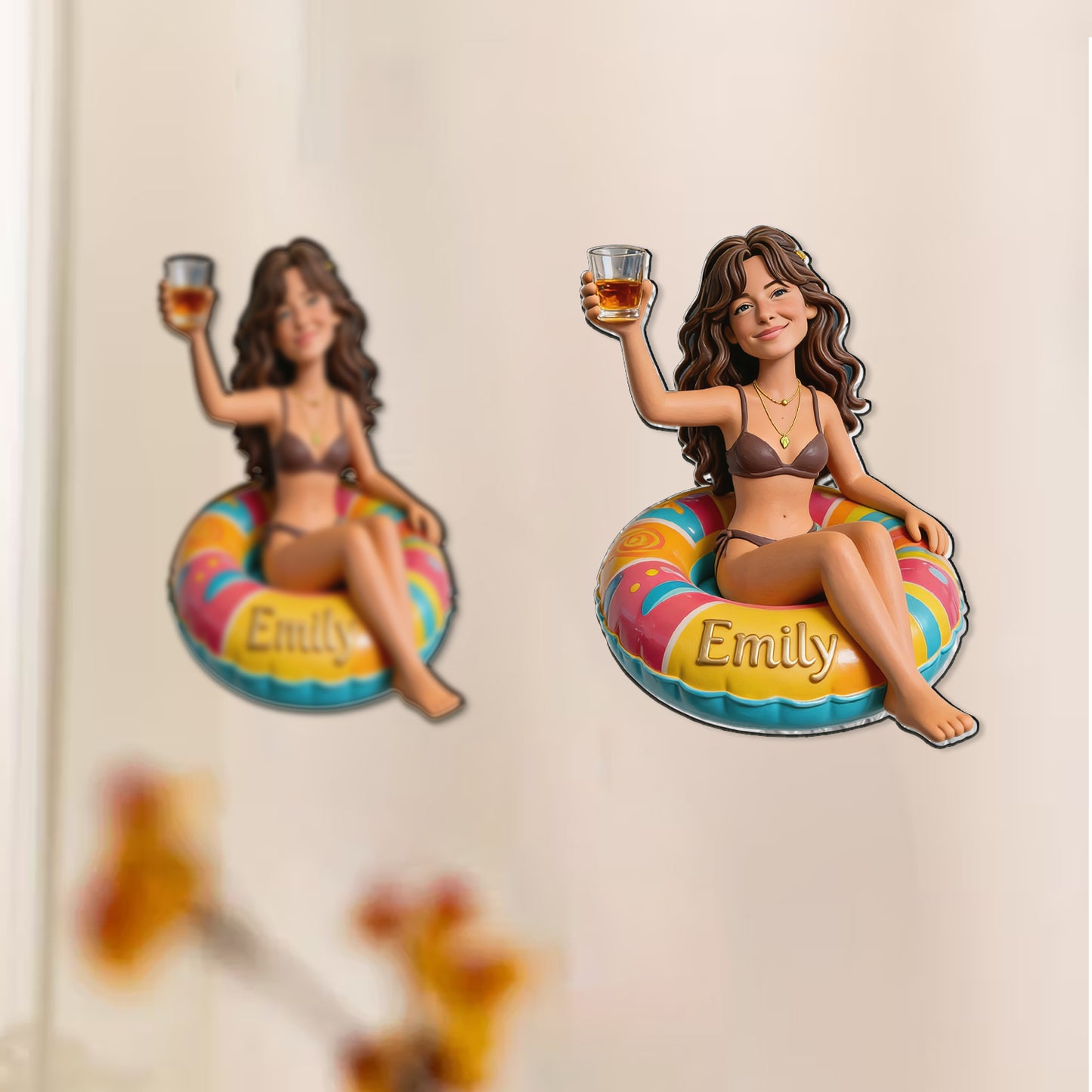 Love Cruising - Personalized Cruising 3D Magnet