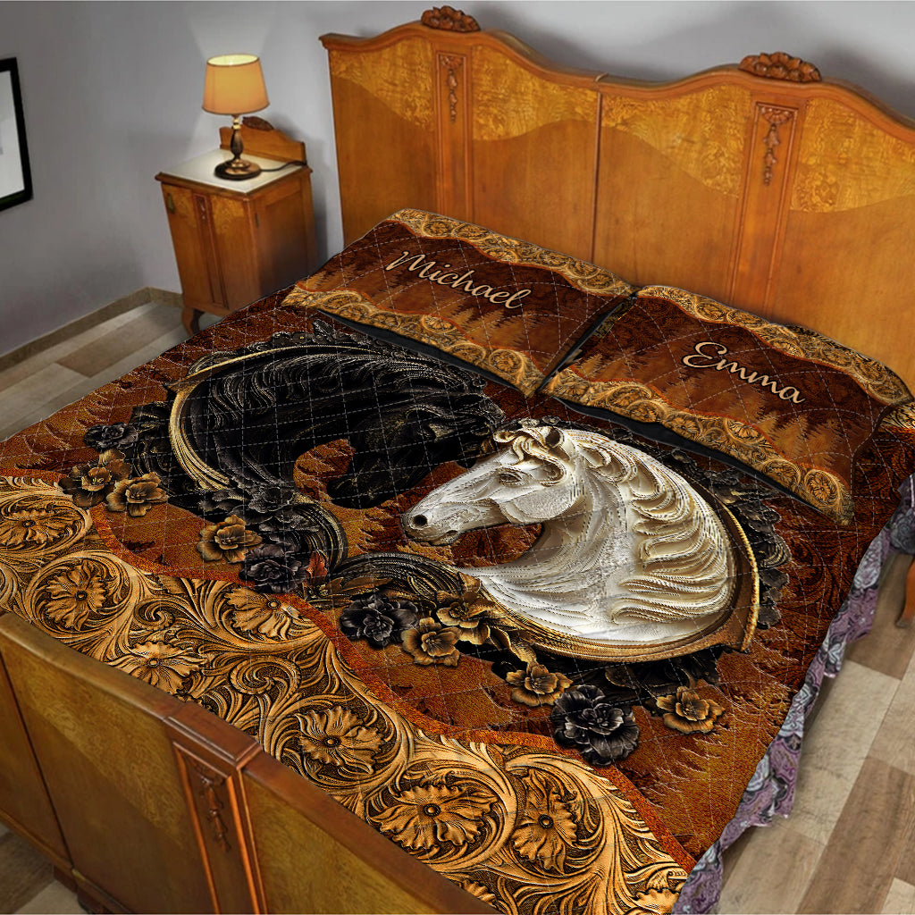 You & Me We Got This - Personalized Couple Quilt Set