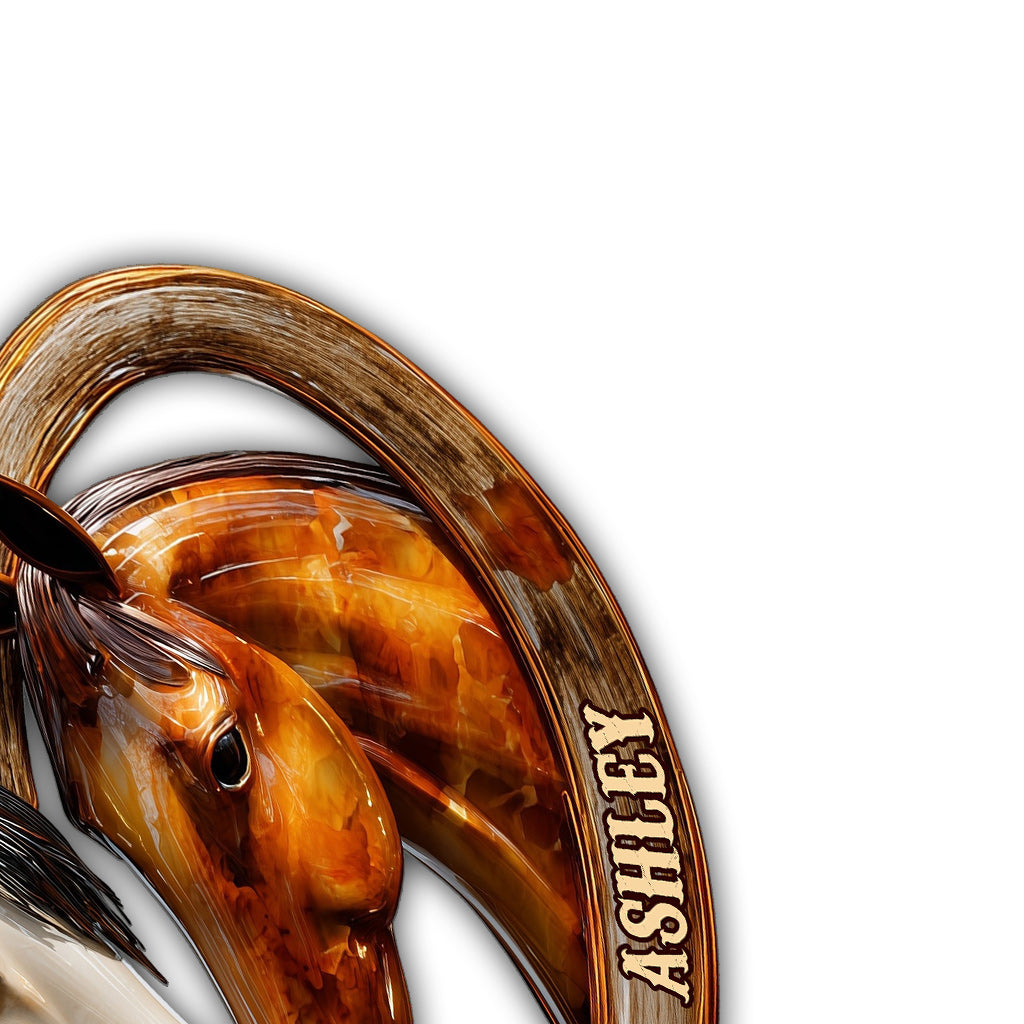 You And Me We Got This - Personalized Horse Cut Metal Sign