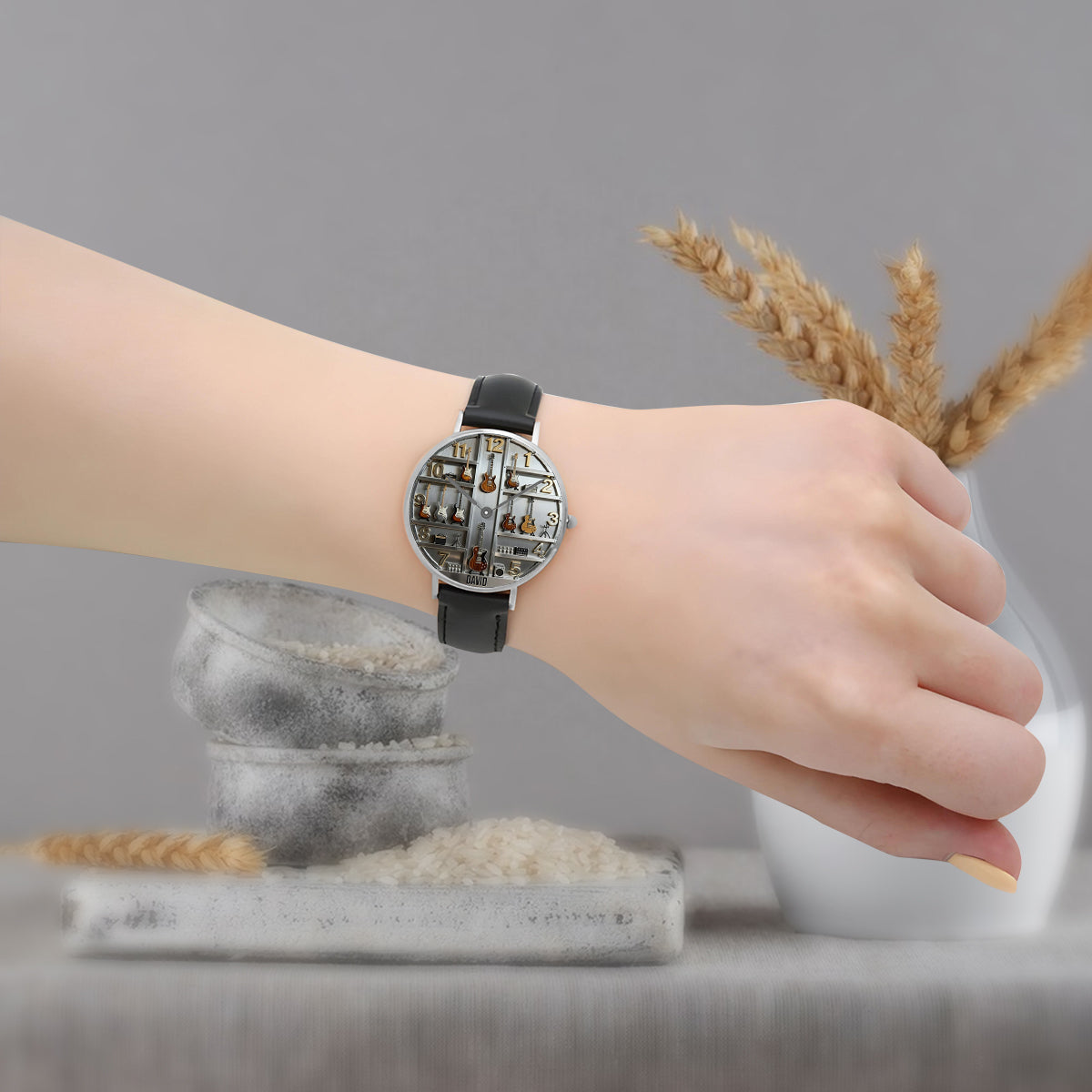 Guitarist - Personalized Guitar Hand Watch