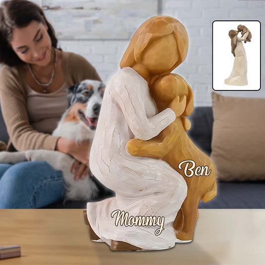 Dog Mom - Personalized Dog Custom Shaped Acrylic Plaque