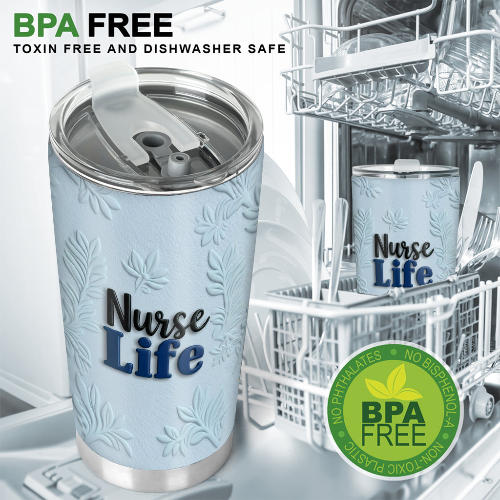 Nurse Life - Personalized Nurse Tumbler