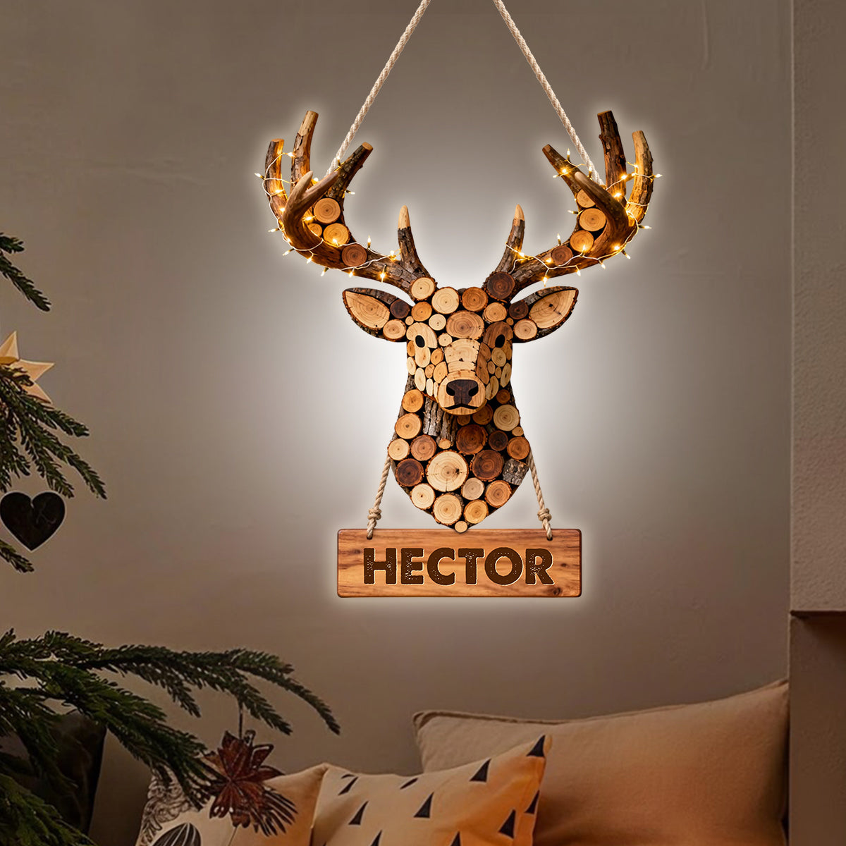 Perfect Gift For Hunting Lovers - Personalized Hunting LED Light Acrylic Sign
