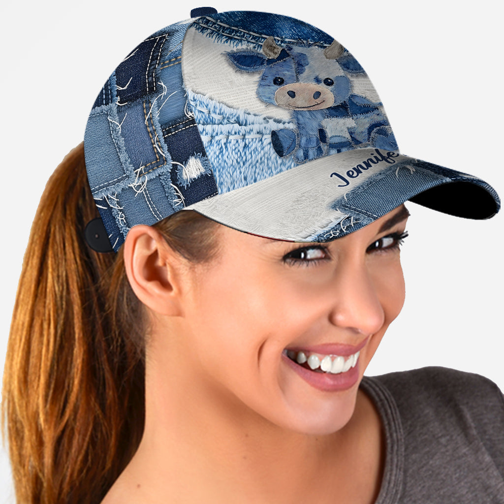 Cute Highland Cow - Personalized Highland Cow Classic Cap