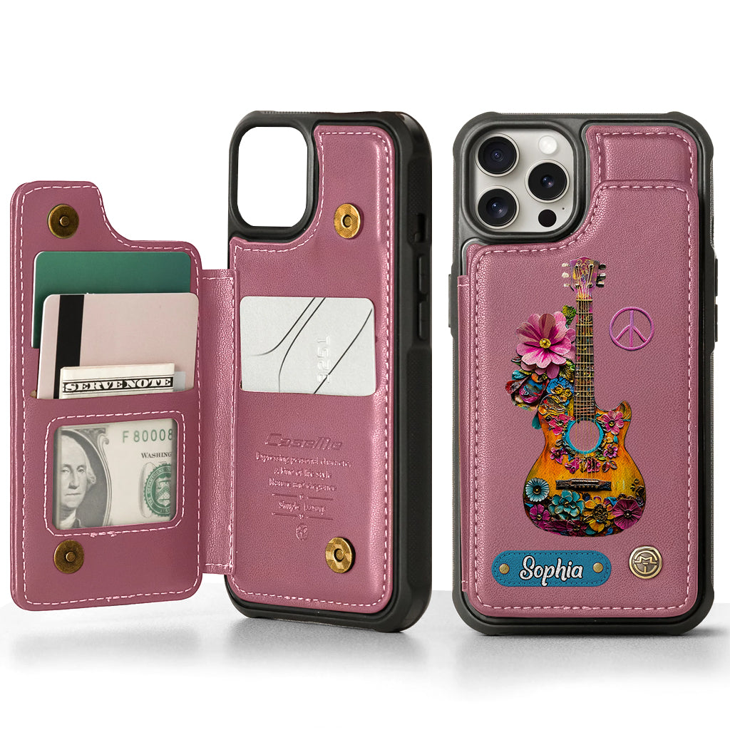 Hippie Soul - Personalized Hippie Wallet Phone Case