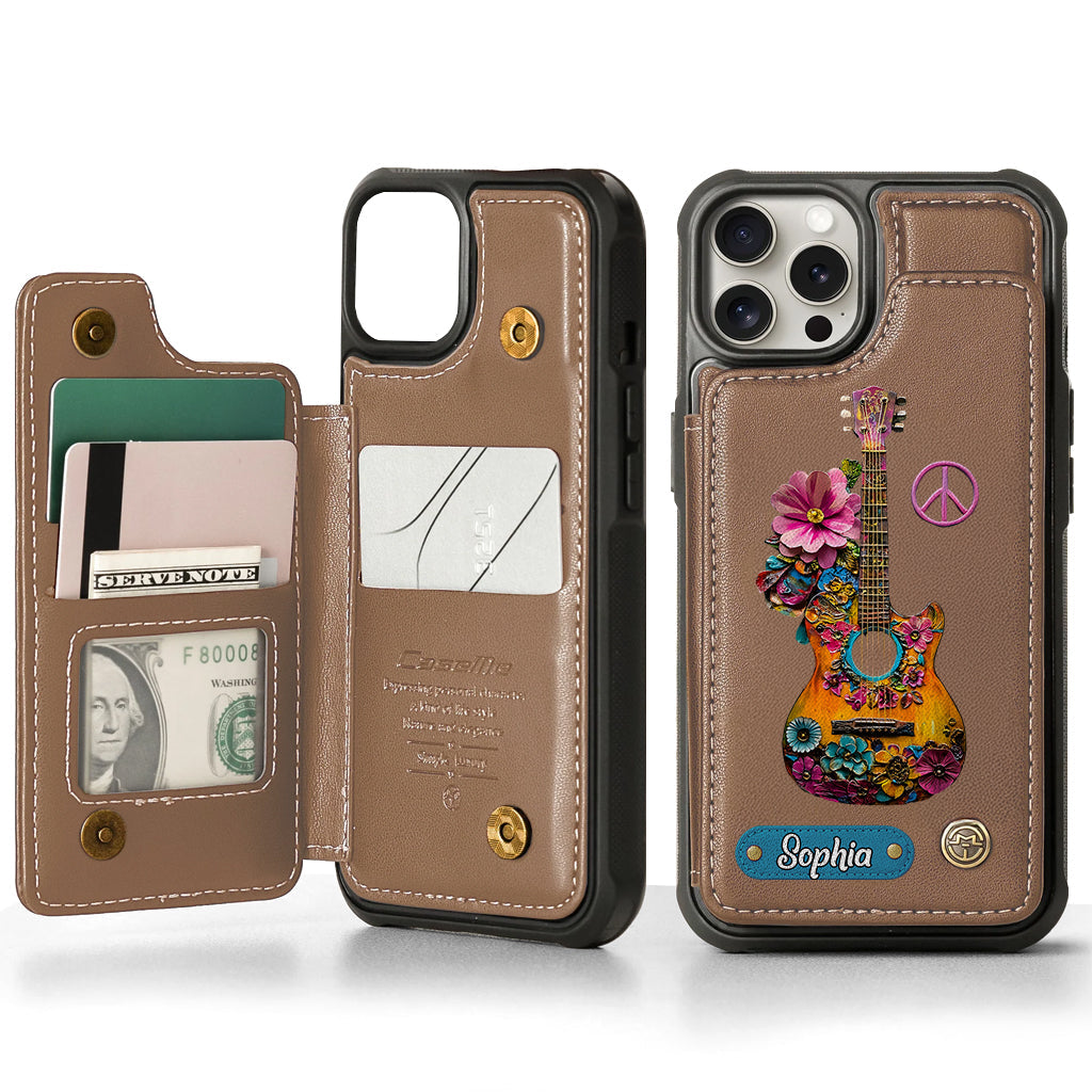 Hippie Soul - Personalized Hippie Wallet Phone Case