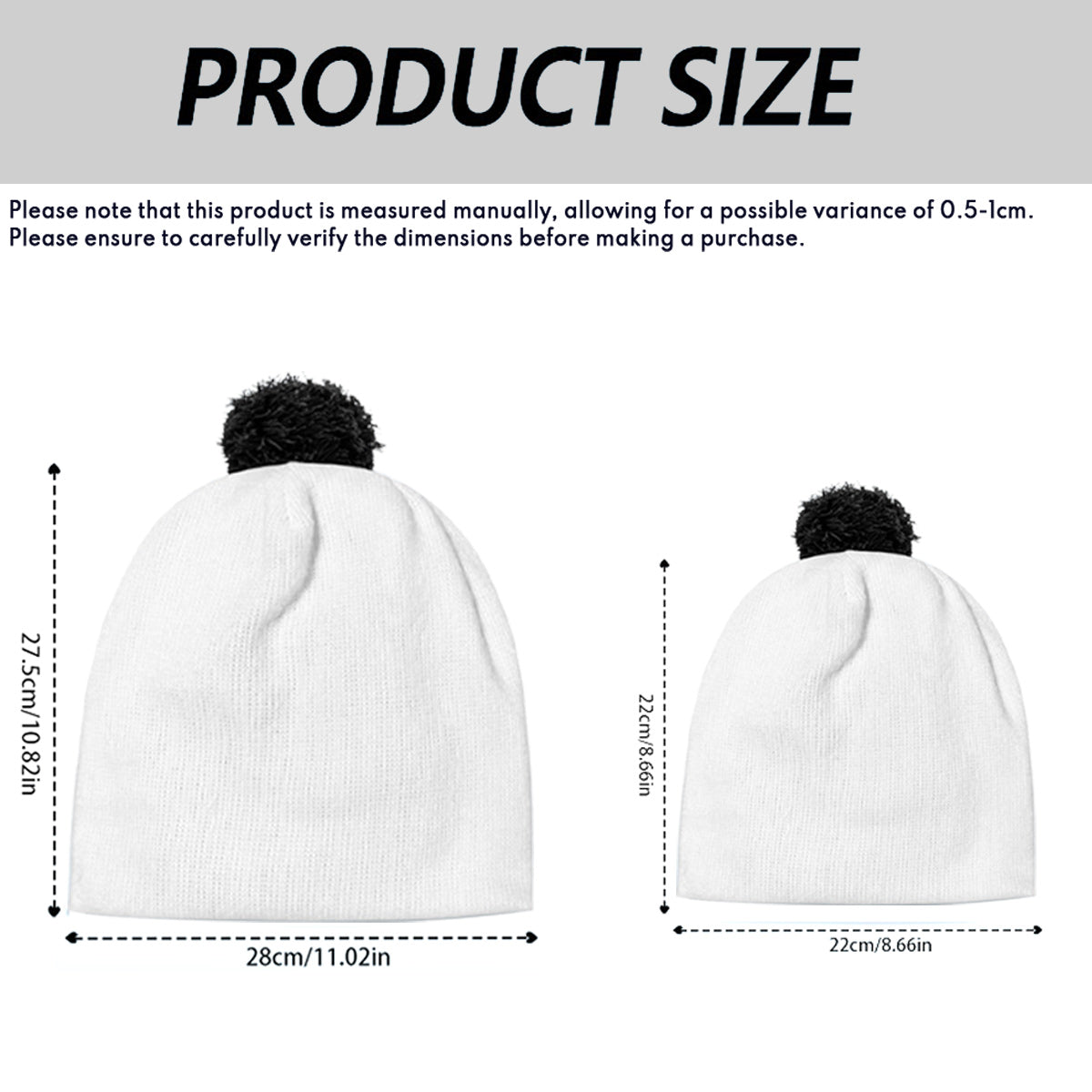 Personalized Winter Beanie Hat for Kids - Perfect for Snow Days & Trips
