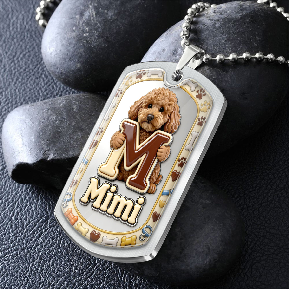 Pets ID - Personalized Dog Tag Necklace
