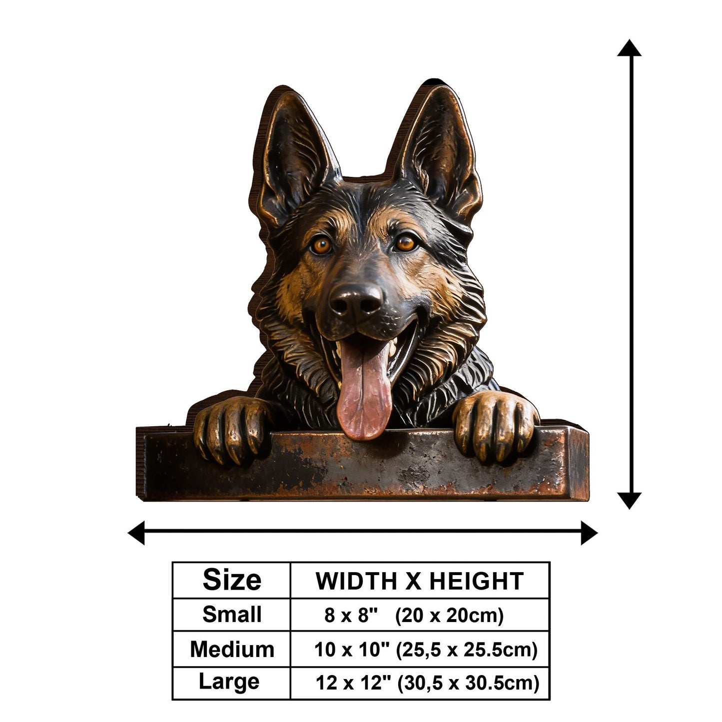 Custom Pet Sign From Any Photo - Personalized Dog Wooden Wall Mount Sign