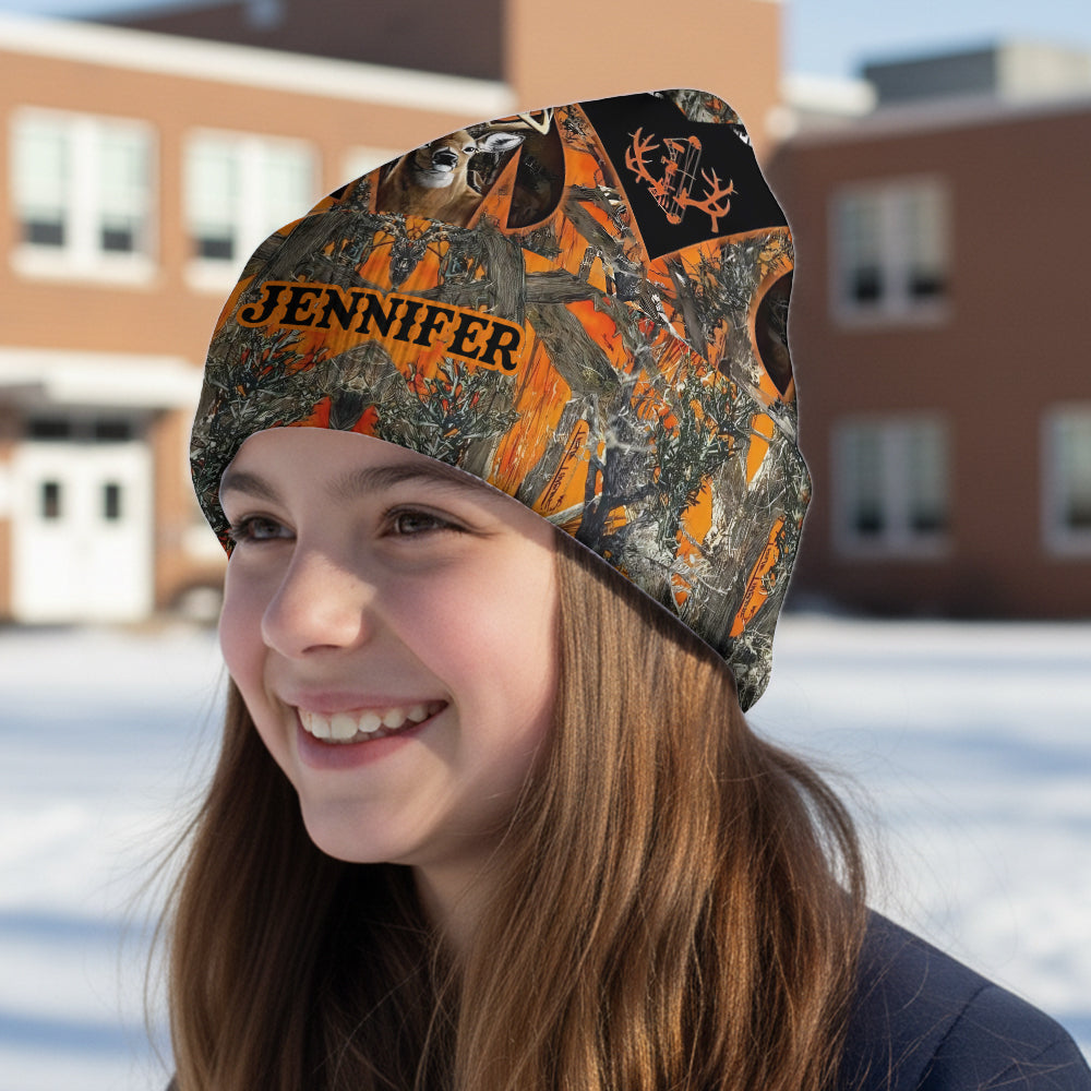 Country Girl - Personalized Hunting Beanie Hat