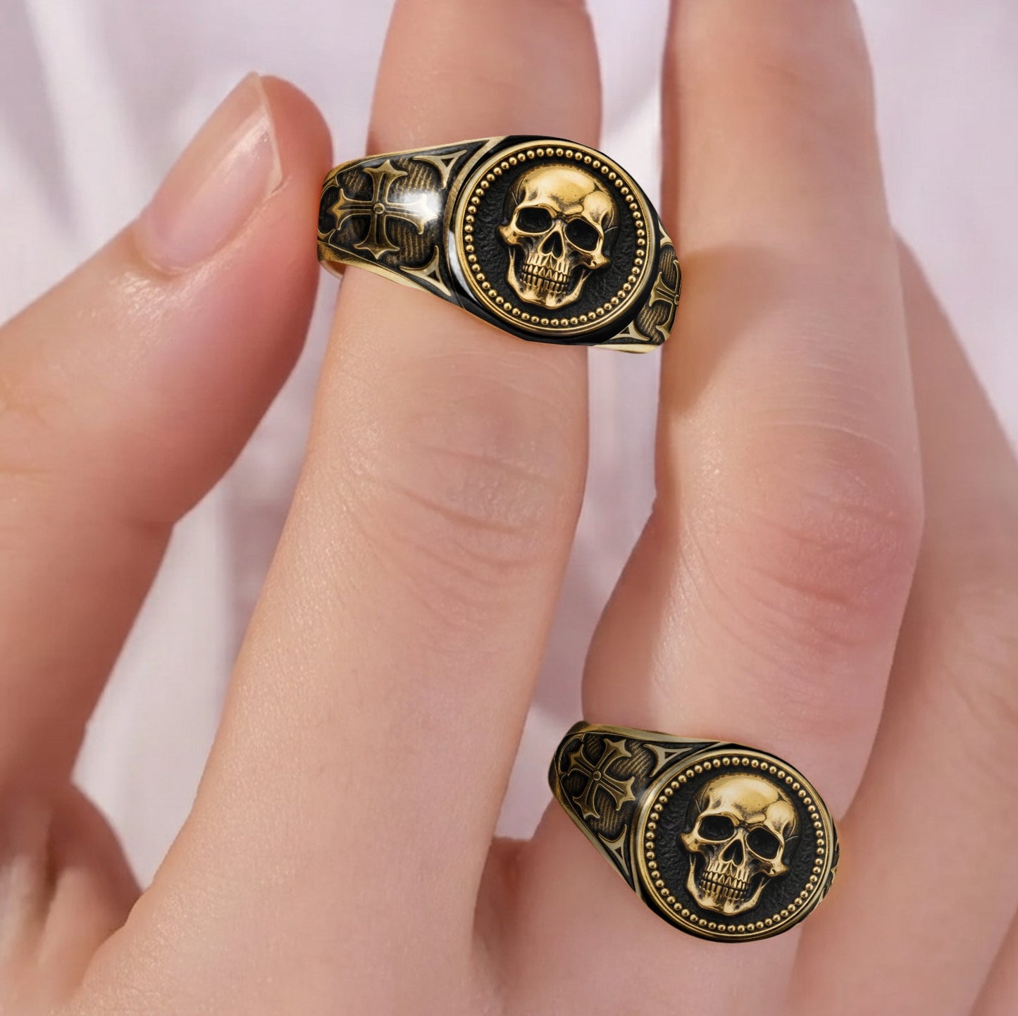 Cool Skull - Personalized Skull Signet Ring