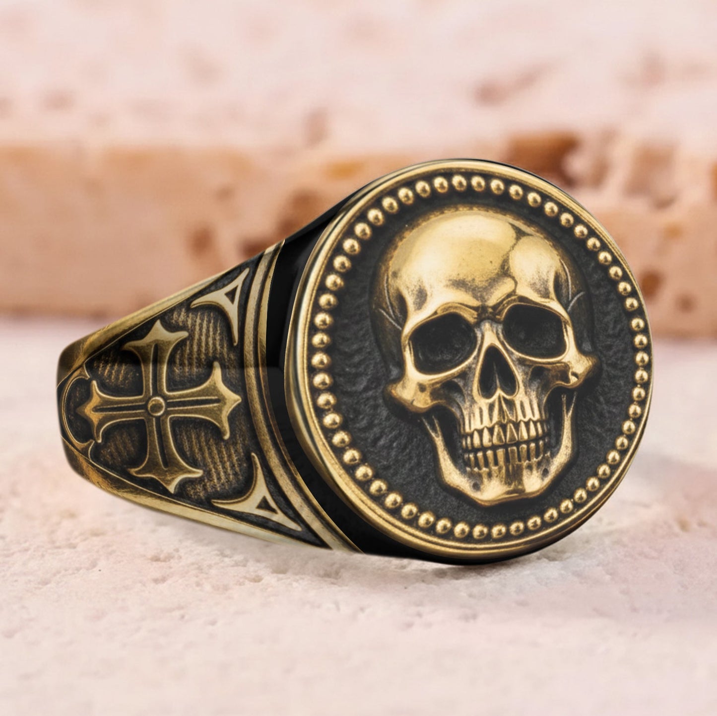 Cool Skull - Personalized Skull Signet Ring