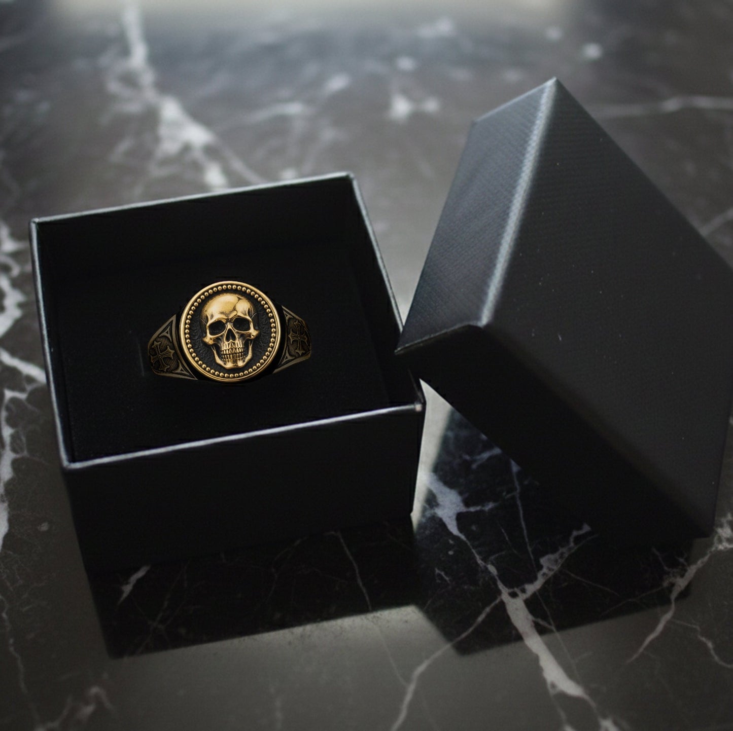 Cool Skull - Personalized Skull Signet Ring