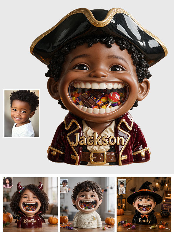 Candy Chomper - Personalized Kid Acrylic Pot