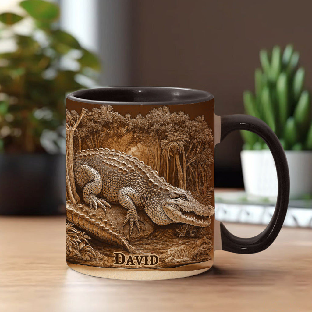 Later Gator - Personalized Hunting Accent Mug