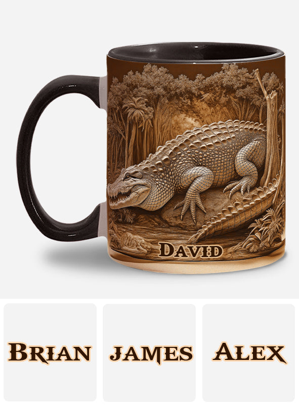 Later Gator - Personalized Hunting Accent Mug