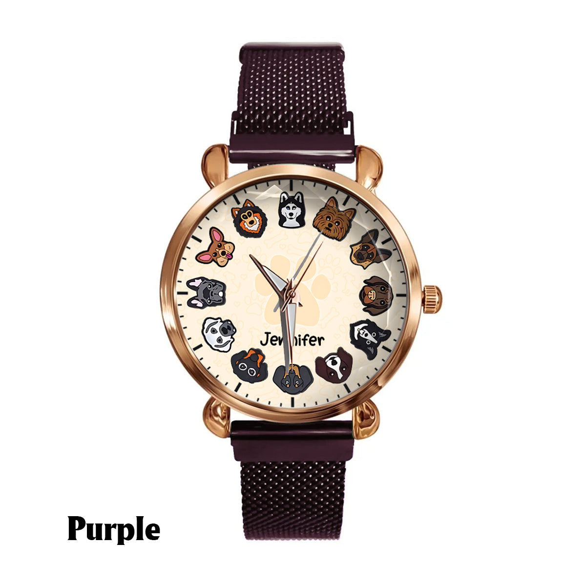 Just A Girl Who Loves Dogs - Personalized Dog Women Hand Watch