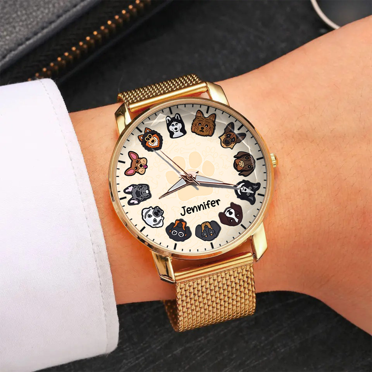 Just A Girl Who Loves Dogs - Personalized Dog Women Hand Watch