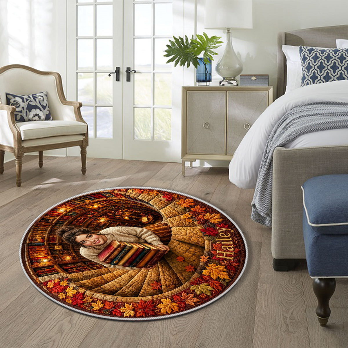 Love Reading - Personalized Book Non-Slip Tufted Rug