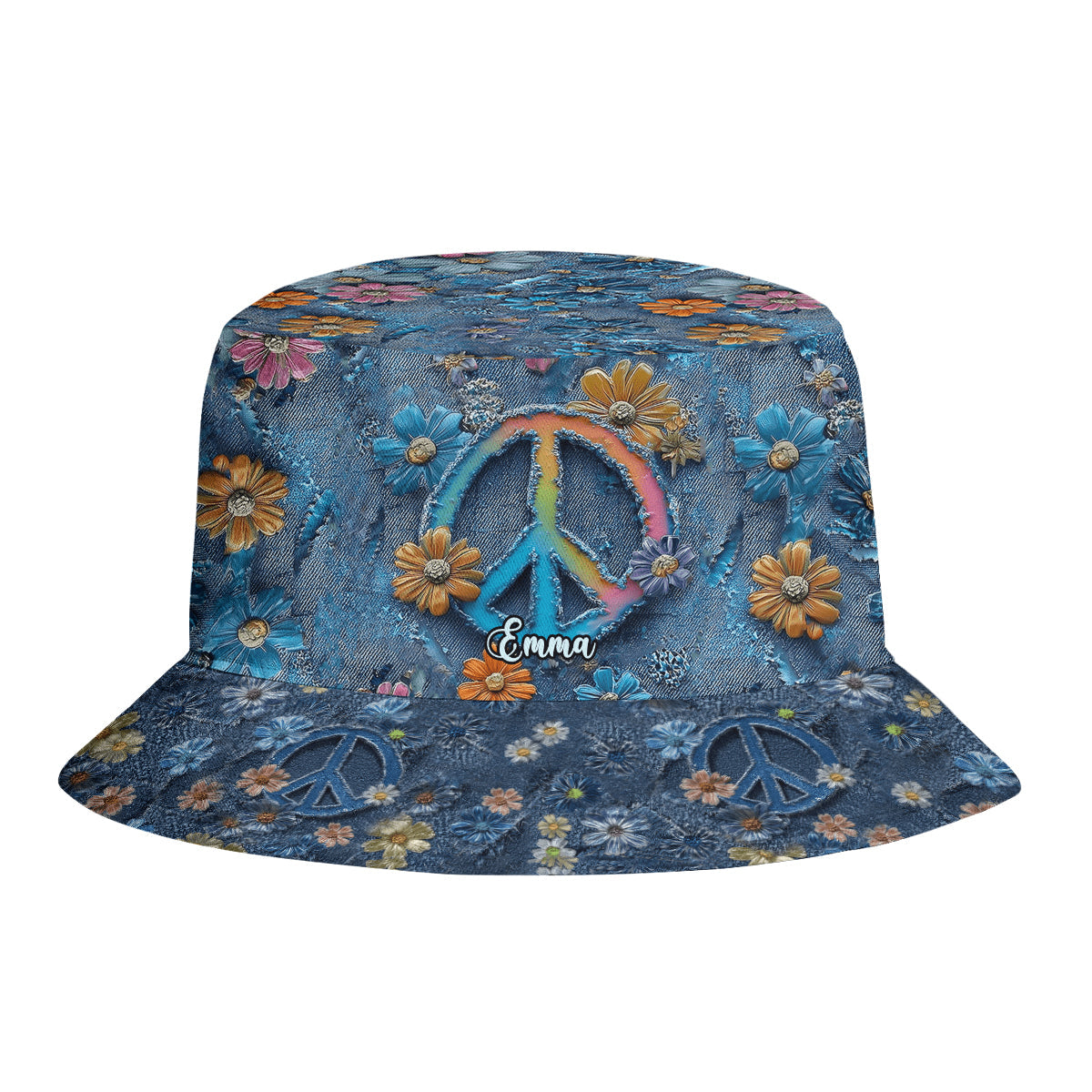 Hippie Soul - Personalized Hippie Bucket Hat