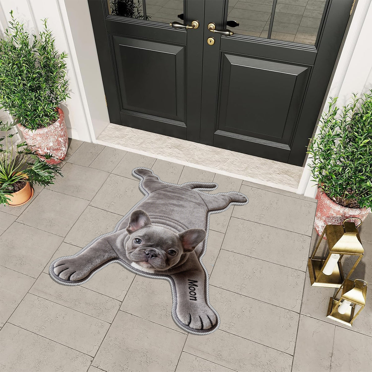 Any Pet Photo - Personalized Dog Non-Slip Tufted Rug