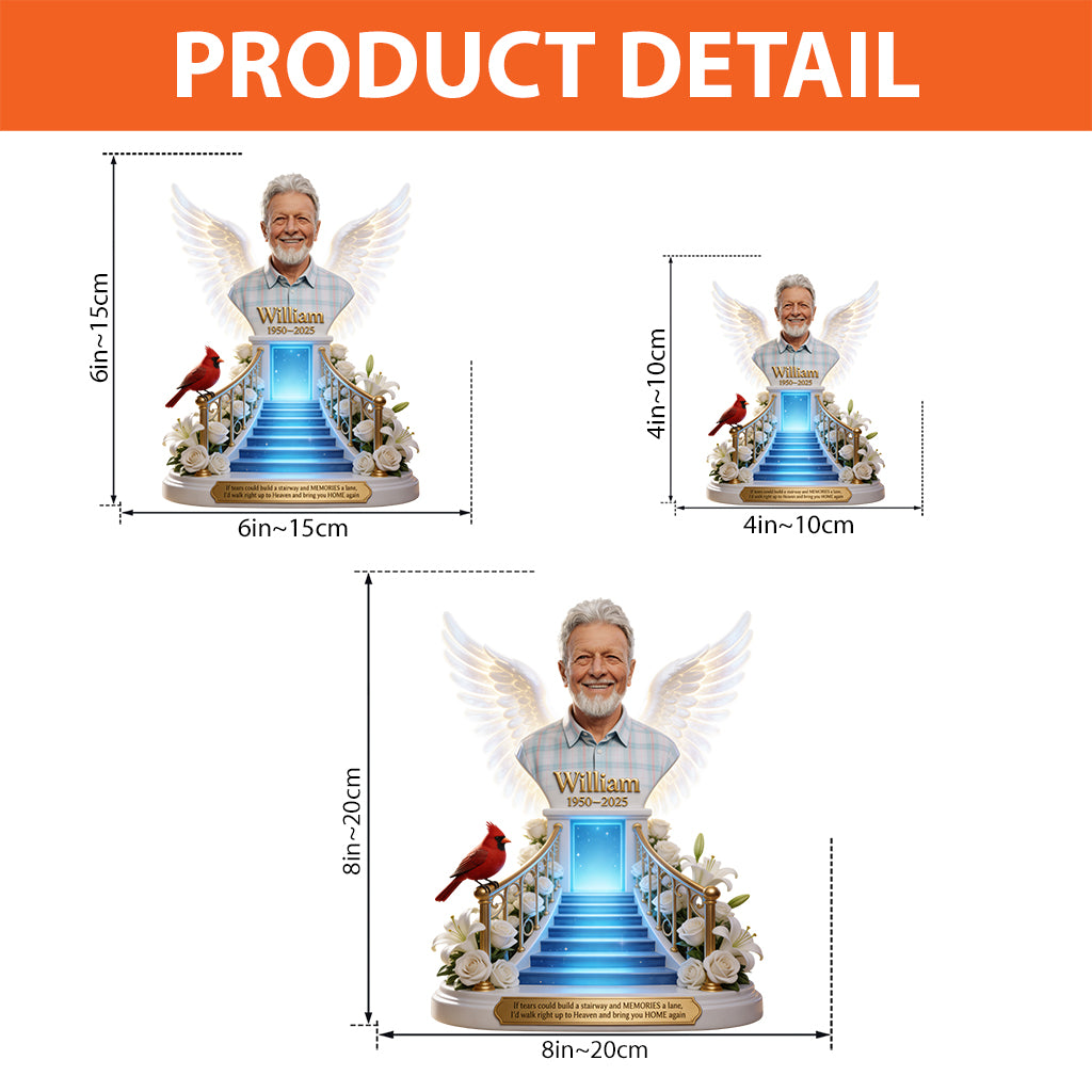 Memorial Gift - Personalized Memorial Custom Shaped Acrylic Plaque