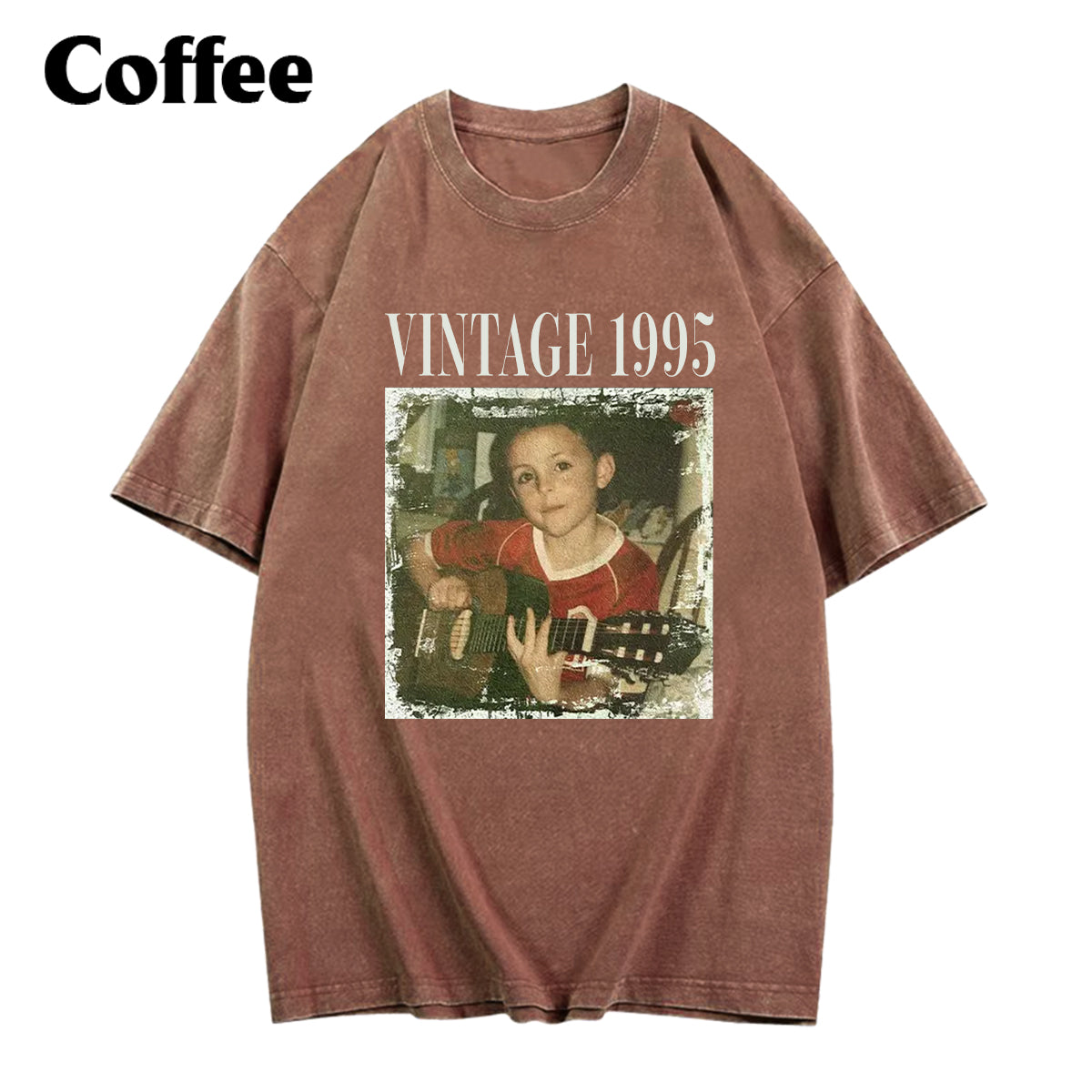 Birthday Gift - Personalized Birthday Washed T-Shirt