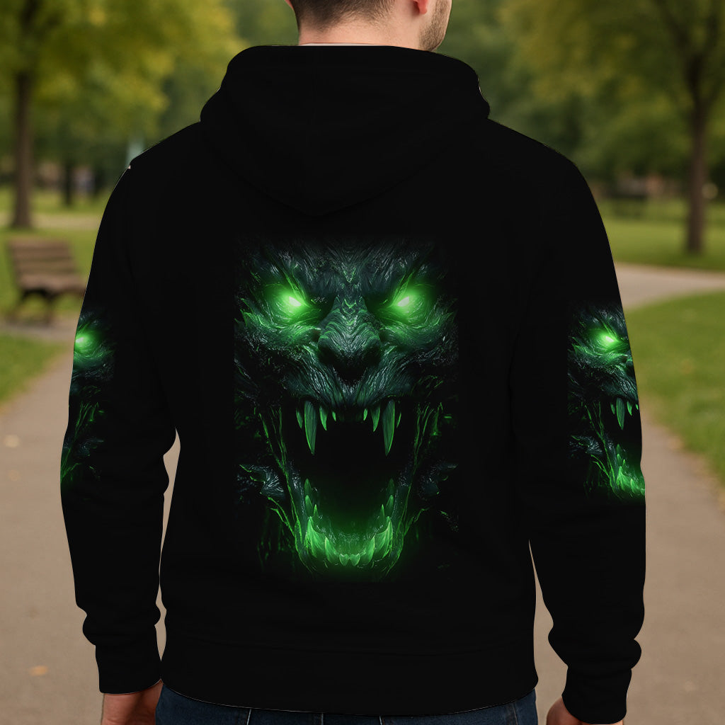 Glowing Skull - Personalized Skull All Over Shirt