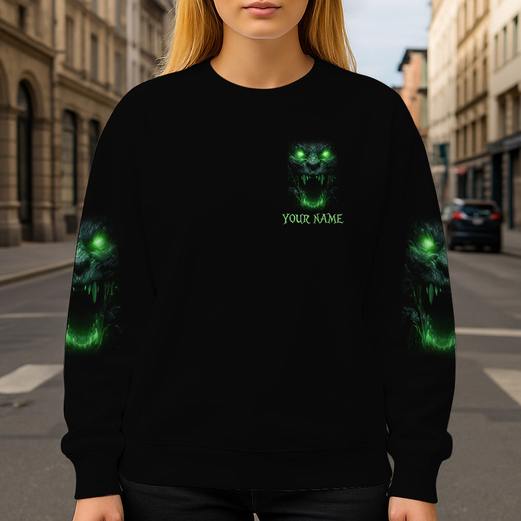 Glowing Skull - Personalized Skull All Over Shirt