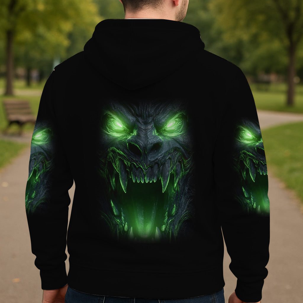 Glowing Skull - Personalized Skull All Over Shirt