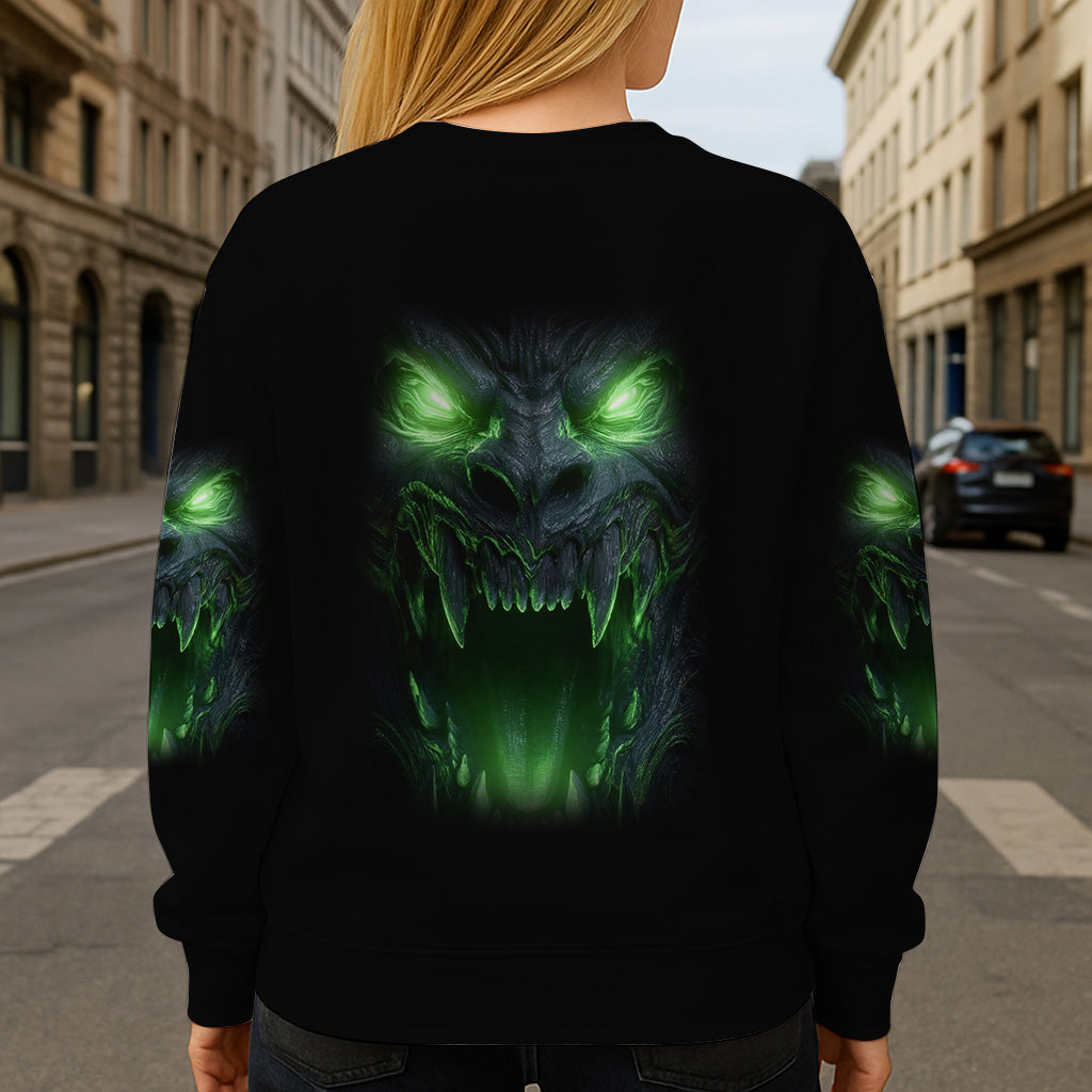 Glowing Skull - Personalized Skull All Over Shirt
